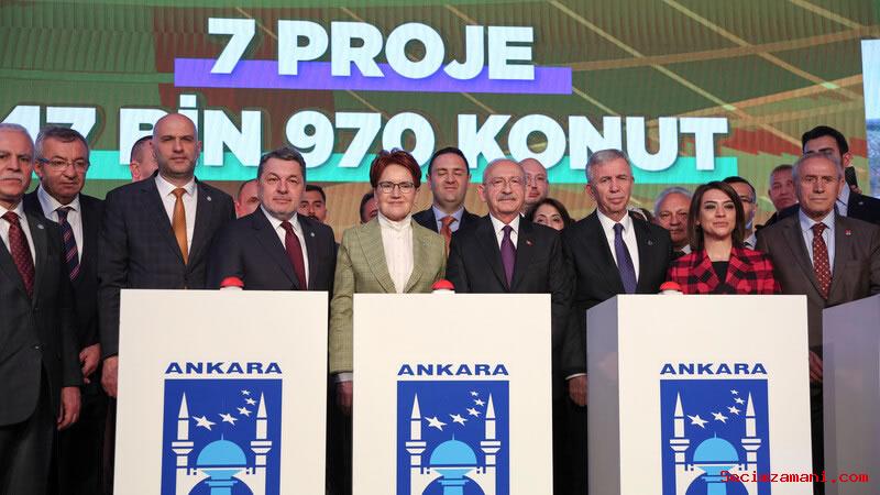 Chp Genel Başkanı Ve Cumhurbaşkanı Adayı Kemal Kılıçdaroğlu, Abb Temel Atma Törenine Katıldı