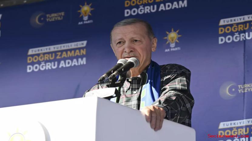 Cumhurbaşkanı Erdoğan, Partisinin Rize Mitinginde Konuştu