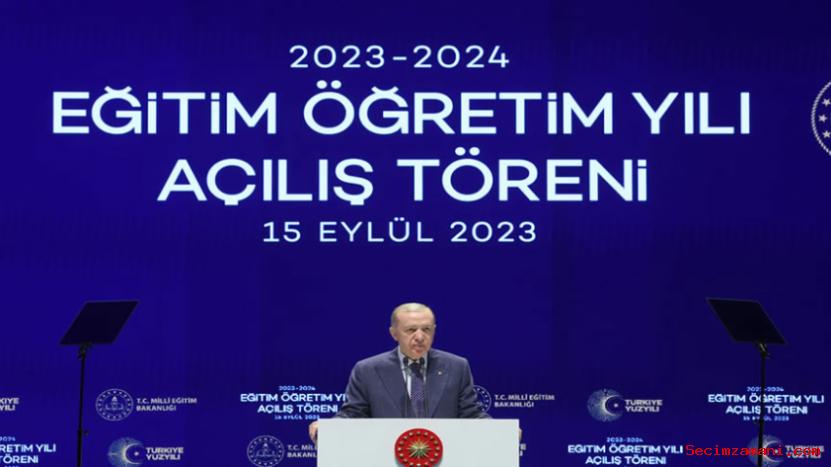 Cumhurbaşkanı Erdoğan, 2023 2024 Eğitim Öğretim Yılı Açılış Töreni'nde Konuştu