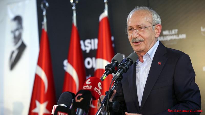 Chp Genel Başkanı Ve Cumhurbaşkanı Adayı Kemal Kılıçdaroğlu, Gaziantep'te Millet Buluşmasında Konuştu