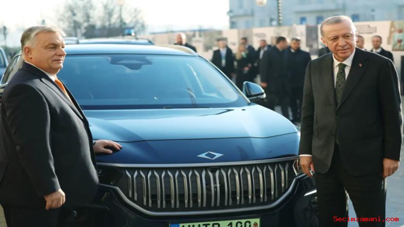 Cumhurbaşkanı Erdoğan, Macaristan Başbakanı Orban'a &amp;quot;togg&amp;quot; Hediye Etti