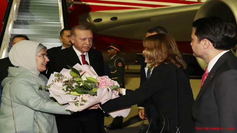 Cumhurbaşkanı Erdoğan Birleşik Arap Emirlikleri'nde