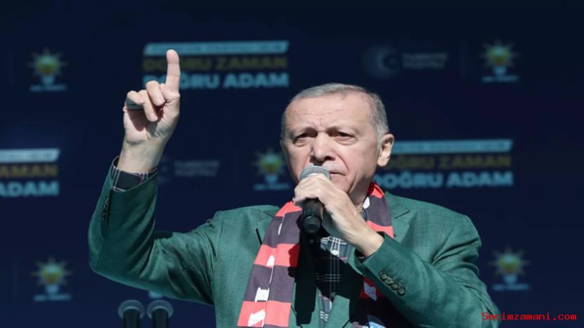Cumhurbaşkanı Erdoğan Partisinin Van Mitinginde Konuştu