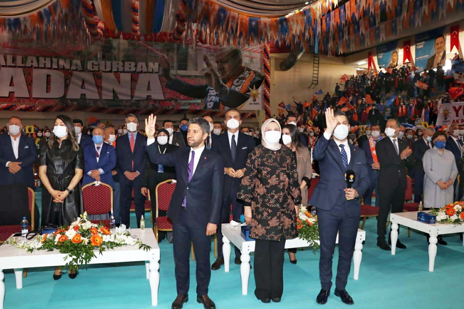 AK Parti Adana İl Kongresi gerçekleştirildi