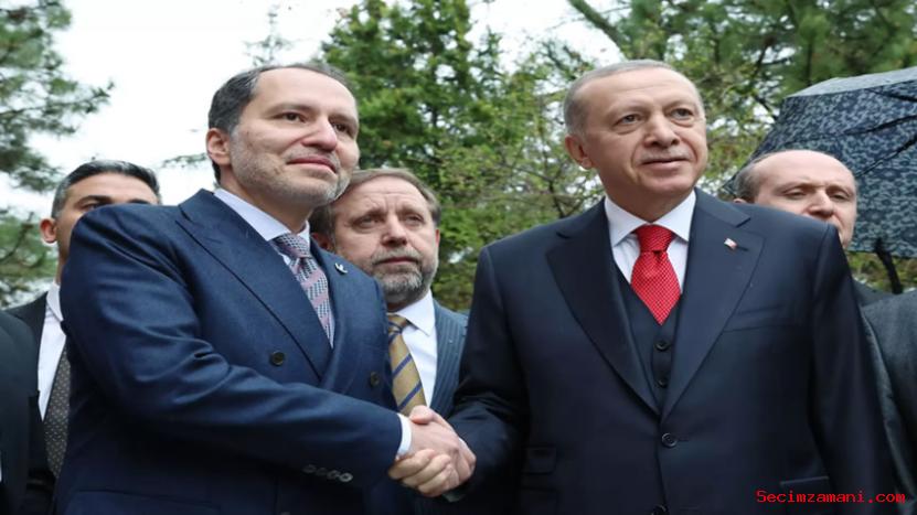 Cumhurbaşkanı Erdoğan, Yeniden Refah Partisi Genel Başkanı Erbakan İle Bir Araya Geldi
