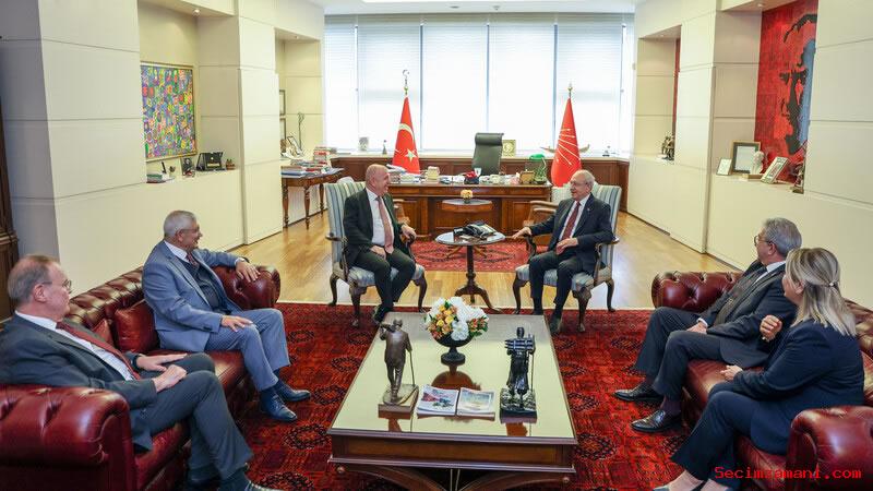 Chp Genel Başkanı Kemal Kılıçdaroğlu, Zafer Partisi Genel Başkanı Ümit Özdağ’la Bir Araya Geldi