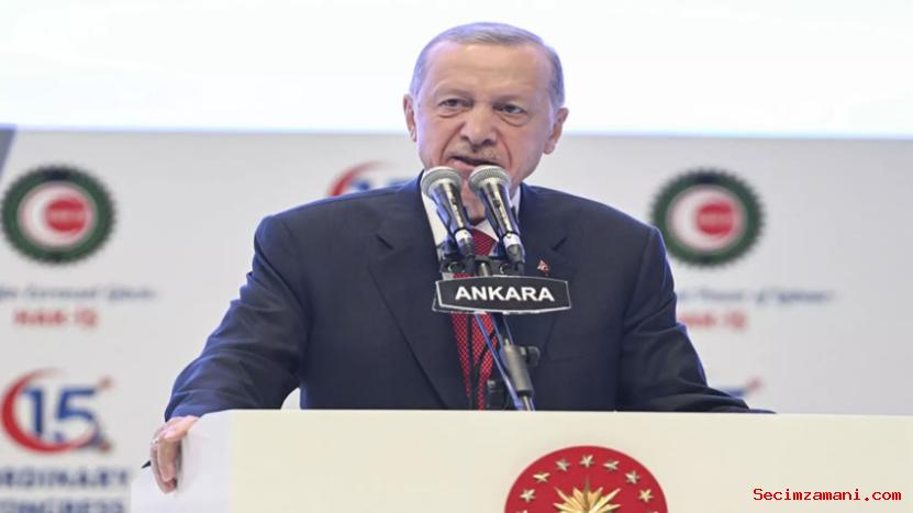 Cumhurbaşkanı Erdoğan, Hak İş Genel Kurulu'nda Konuştu