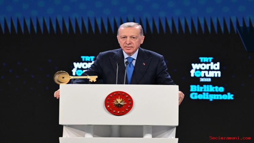 Cumhurbaşkanı Erdoğan, Trt World Forum 2023'ün Açılışında Konuştu