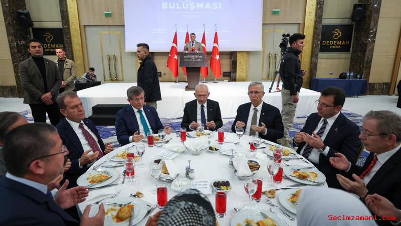 Chp Genel Başkanı Ve Cumhurbaşkanı Adayı Kemal Kılıçdaroğlu, Konya'da İftar Buluşmasına Katıldı