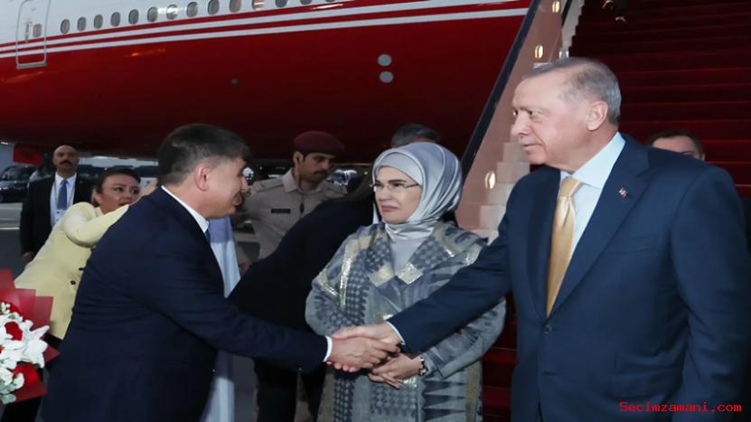Cumhurbaşkanı Erdoğan, Katar'a Geldi