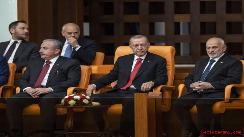Cumhurbaşkanı Erdoğan 28. Dönem Milletvekili Andiçme Töreni Dolayısıyla Tbmm'ye Geldi