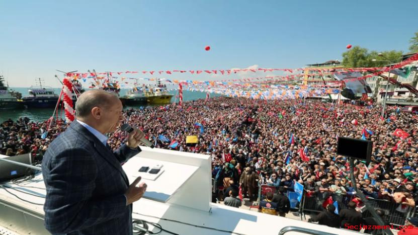 Cumhurbaşkanı Erdoğan, Gemlik'te Halka Hitap Etti