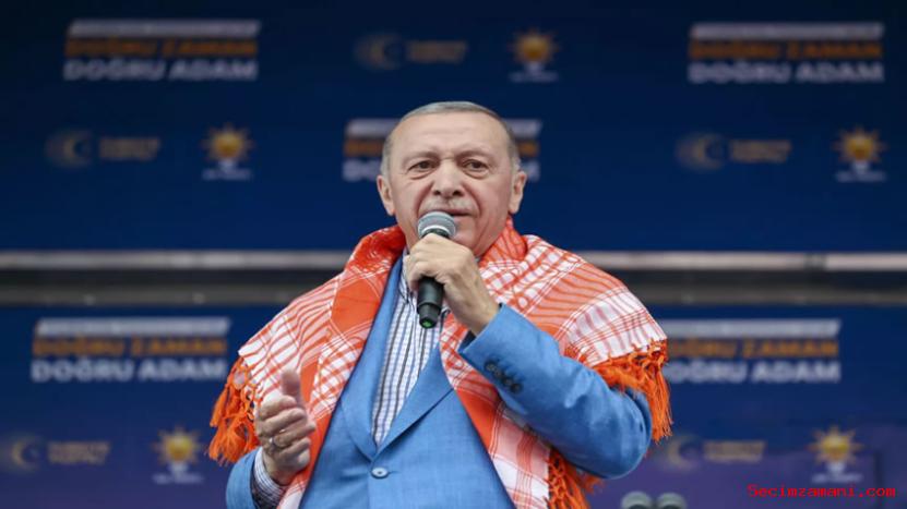 Cumhurbaşkanı Erdoğan, Mersin Mitinginde Konuştu