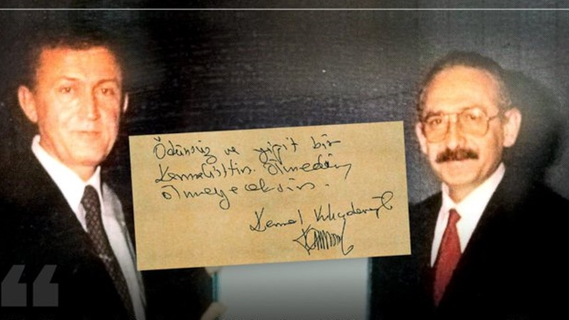 CHP Genel Başkanı Kemal Kılıçdaroğlu, Ahmet Taner Kışlalı’yı Andı