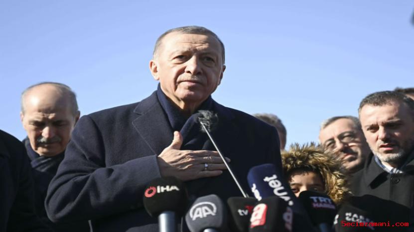 Cumhurbaşkanı Erdoğan, Kahramanmaraş'taki incelemelerinin ardından açıklamada bulundu