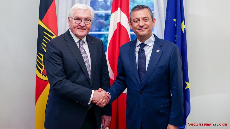 Chp Genel Başkanı Özgür Özel, Almanya Cumhurbaşkanı Frank Walter Steinmeier İle Görüştü