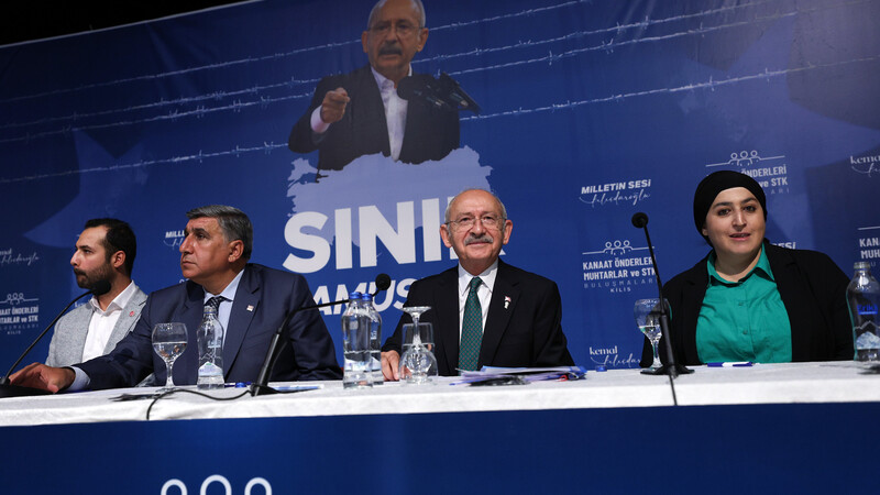 CHP Lideri Kılıçdaroğlu, Kilis Kanaat Önderleri, Muhtarlar ve STK Temsilcileri Buluşmasına Katıldı