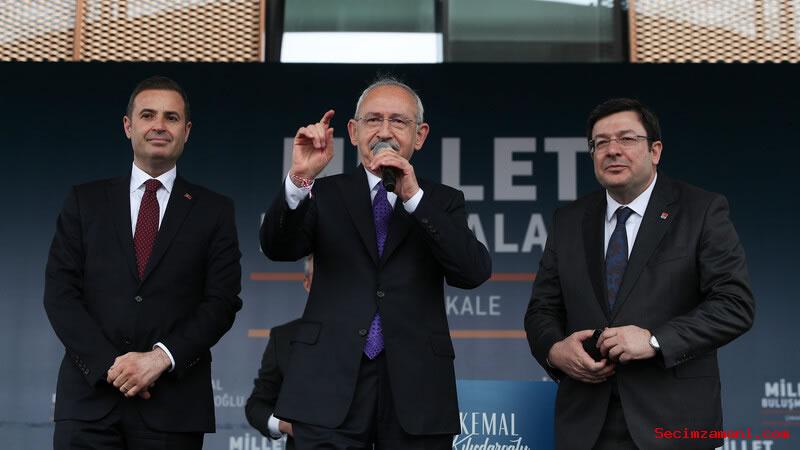 Chp Genel Başkanı Ve Millet İttifakı Cumhurbaşkanı Adayı Kemal Kılıçdaroğlu, Çanakkale Millet Buluşmasına Katıldı