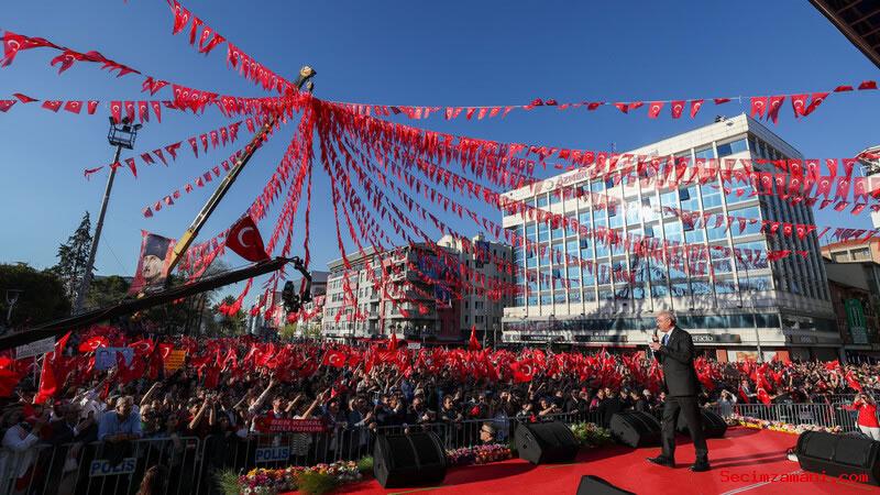 Chp Lideri Ve Cumhurbaşkanı Adayı Kılıçdaroğlu Uşak'ta: Onlar Beşli Çetelere Çalışıyor, Bay Kemal Sizin İçin Çalışacak