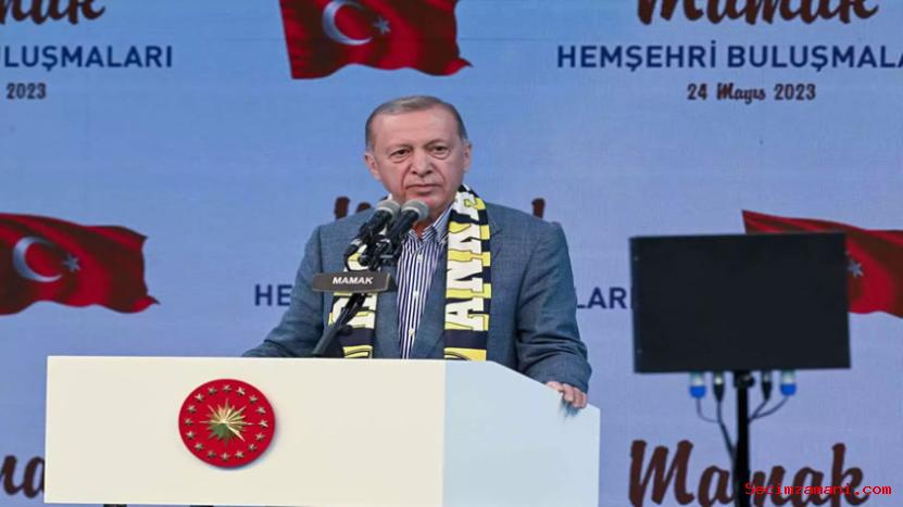 Cumhurbaşkanı Erdoğan, Mamak'ta Düzenlenen Hemşehri Buluşması'nda Konuştu