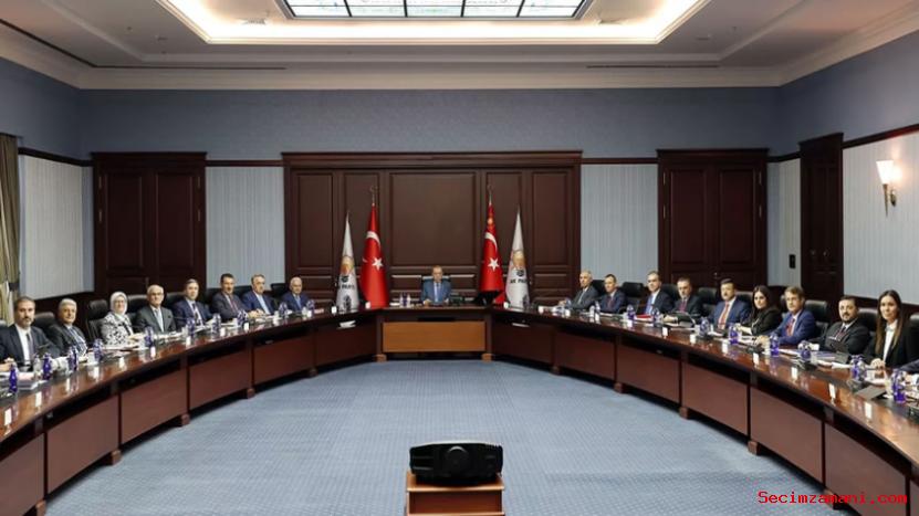 Cumhurbaşkanı Recep Tayyip Erdoğan Başkanlığında Partisinin Merkez Yürütme Kurulu (myk), Toplandı