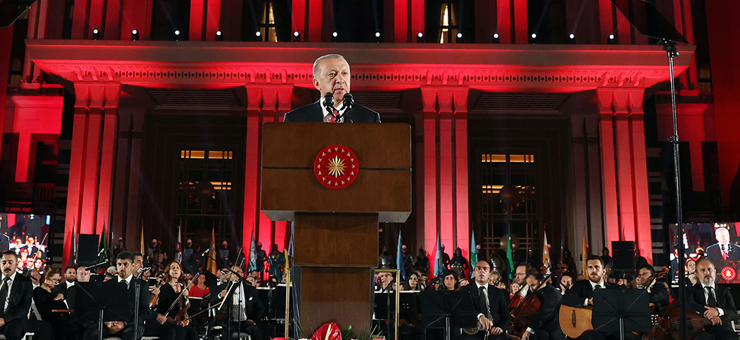 Cumhurbaşkanımız Erdoğan, 30 Ağustos Büyük Zafer'in 100. Yılı Özel Programı'nda konuştu