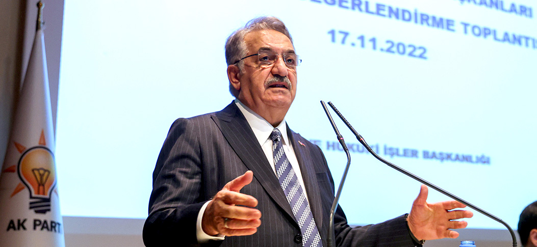 Genel Başkan Yardımcısı Yazıcı, il siyasi ve hukuki işler başkanlarıyla bir araya geldi