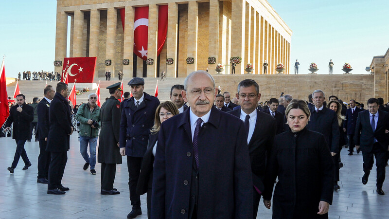 CHP Lideri Kılıçdaroğlu, Atatürk'ün Ebediyete İntikalinin 84'üncü Yılında Anıtkabir'de Düzenlenen Törene Katıldı