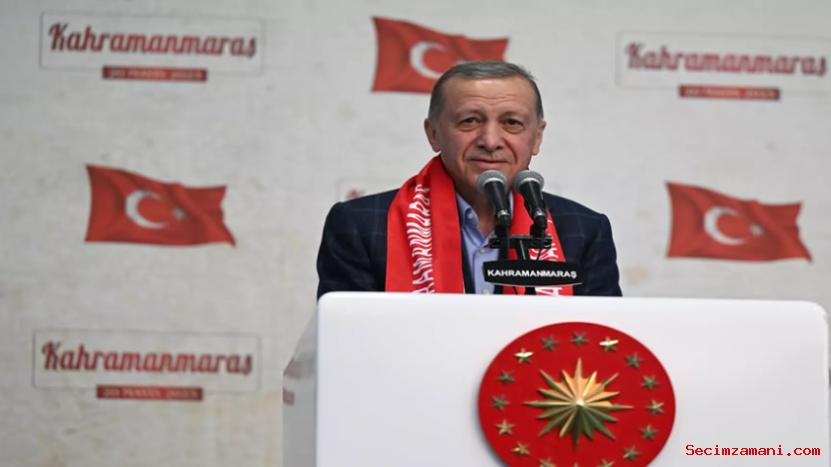 Cumhurbaşkanı Erdoğan, Kahramanmaraş'ta Vatandaşlara Hitap Etti