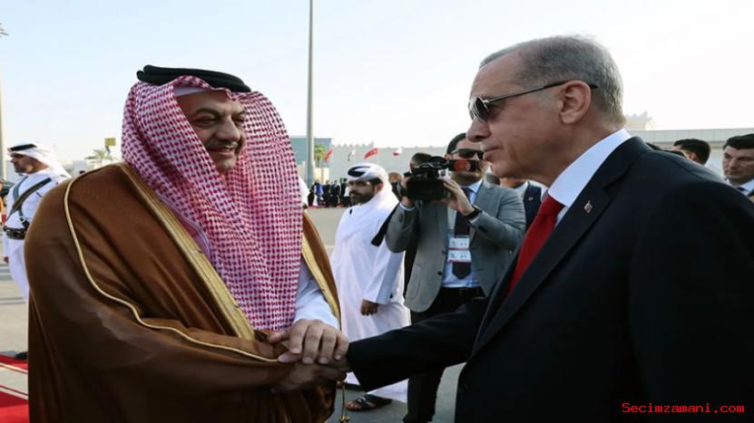 Cumhurbaşkanı Erdoğan Katar'a Geldi