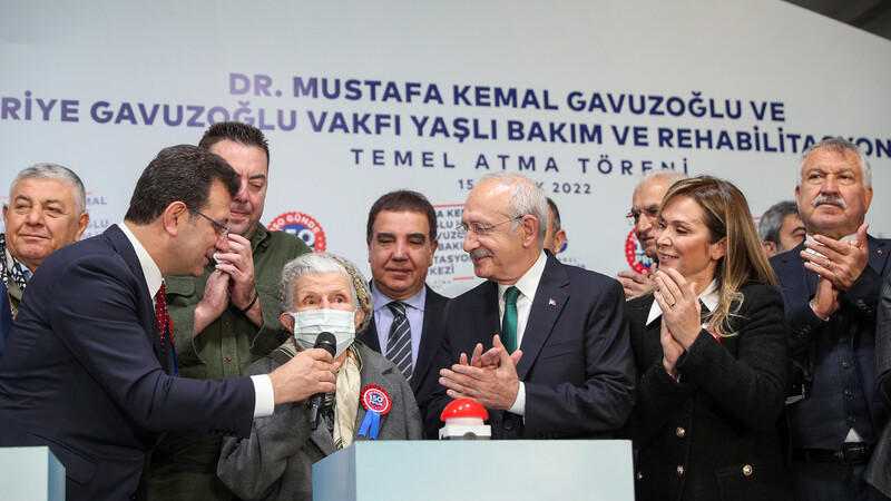 CHP Genel Başkanı Kemal Kılıçdaroğlu, İBB Yaşlı Bakım ve Rehabilitasyon Merkezi Temel Atma Törenine Katıldı