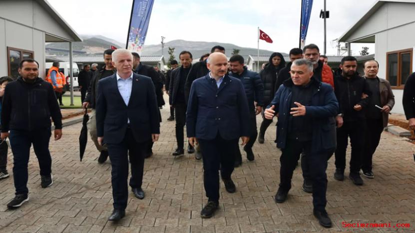 Ulaştırma Ve Altyapı Bakanı Karaismailoğlu, Gaziantep'te İncelemelerde Bulundu