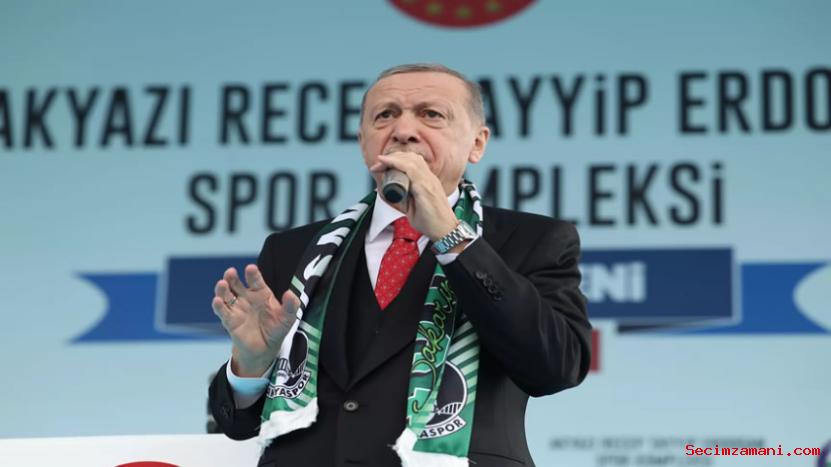 Cumhurbaşkanı Erdoğan, Akyazı Recep Tayyip Erdoğan Spor Kompleksi Açılış Töreninde Konuştu