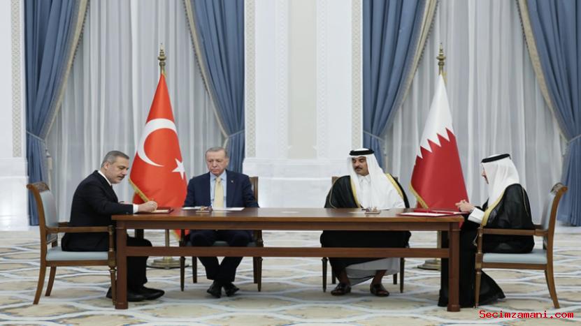 Türkiye İle Katar Arasında Ortak Bildiri Ve 12 Anlaşma İmzalandı