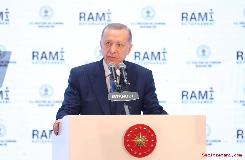 Cumhurbaşkanı Erdoğan, Rami Kütüphanesi Açılış Töreni’ne katıldı