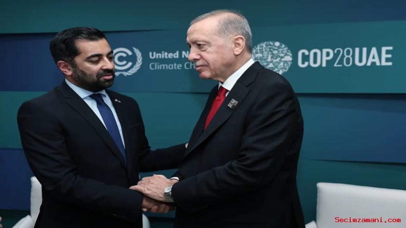 Cumhurbaşkanı Erdoğan, İskoçya Başbakanı Yusuf İle Görüştü
