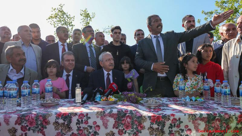 Chp Genel Başkanı Ve Millet İttifakı Cumhurbaşkanı Adayı Kemal Kılıçdaroğlu Adıyaman Samsat'ta