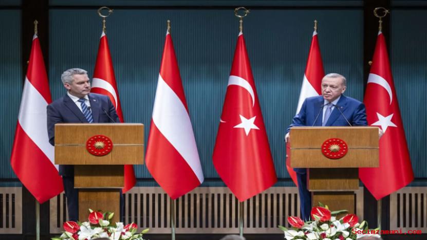 Cumhurbaşkanı Erdoğan, Avusturya Başbakanı Nehammer İle Ortak Basın Toplantısı Düzenledi