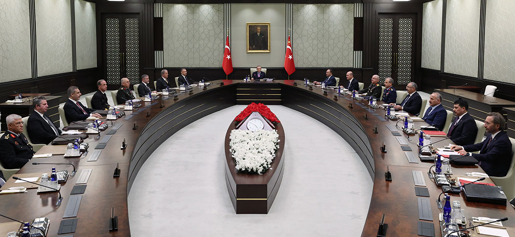 Milli Güvenlik Kurulu, Cumhurbaşkanı Recep Tayyip Erdoğan başkanlığında toplandı