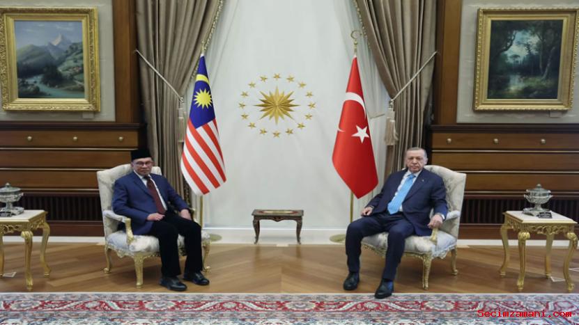 Cumhurbaşkanı Erdoğan, Malezya Başbakanı İbrahim ile görüştü