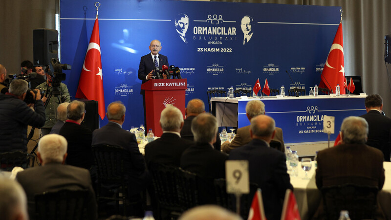 CHP Genel Başkanı Kemal Kılıçdaroğlu, Ankara’da Ormancılar Buluşmasına Katıldı