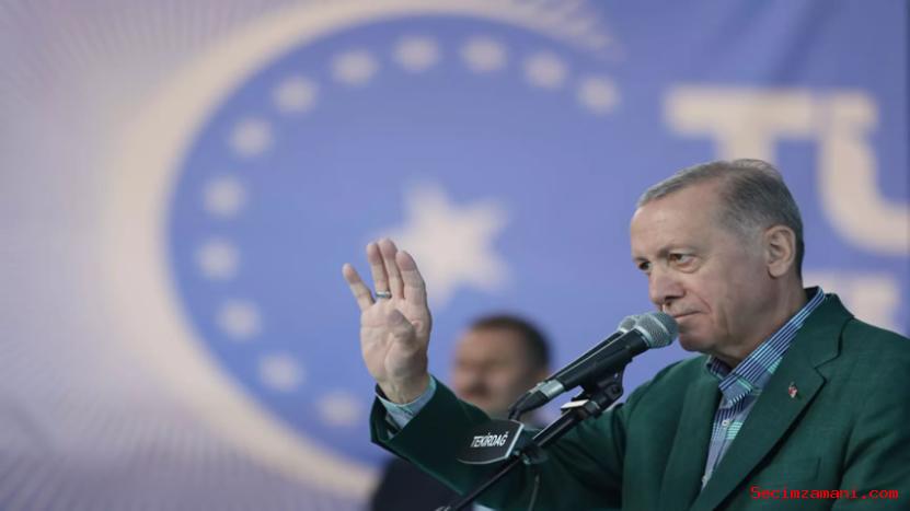 Cumhurbaşkanı Erdoğan, Tekirdağ Mitinginde Konuştu