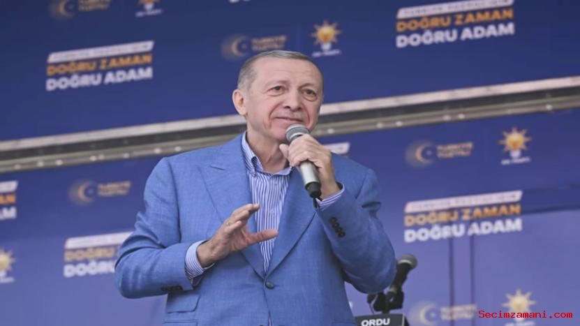 Cumhurbaşkanı Erdoğan Ordu Mitinginde Konuştu