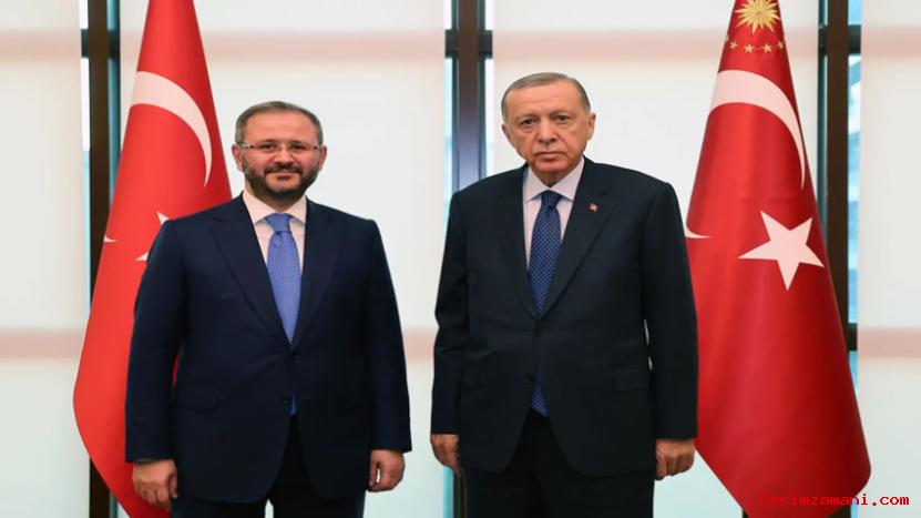 Cumhurbaşkanı Erdoğan, Turkcell Yönetim Kurulu Başkanı Kazancı'yı Kabul Etti