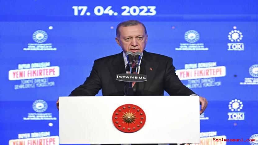 Cumhurbaşkanı Erdoğan, Fikirtepe Kentsel Dönüşüm Projesi 1. Etap Anahtar Teslim Töreni'nde Konuştu