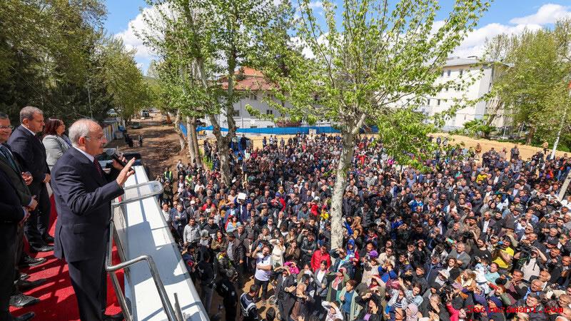 Chp Lideri Ve Cumhurbaşkanı Adayı Kılıçdaroğlu Besni’de: Kul Hakkı Yiyene Oy Vermeyin, Size Hesap Verene Oy Verin
