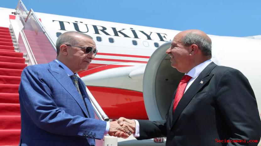Cumhurbaşkanı Erdoğan, Kktc'ye Geldi