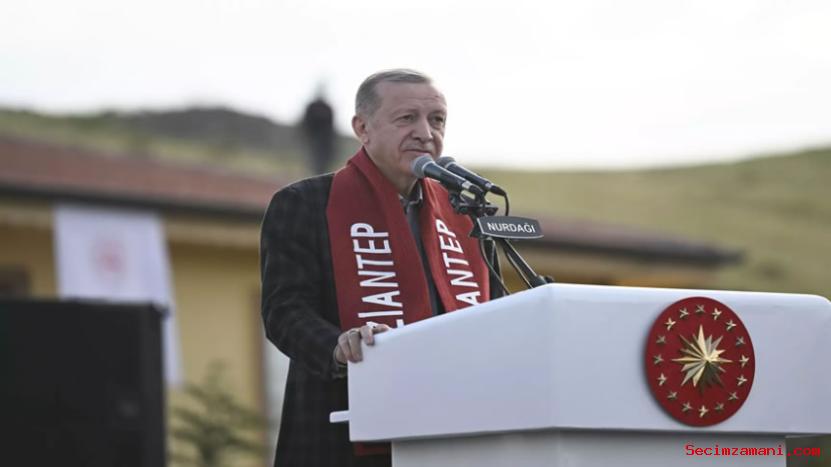 Cumhurbaşkanı Erdoğan, Depremden Etkilenen Nurdağı'nda Köy Evleri Teslim Töreninde Konuştu