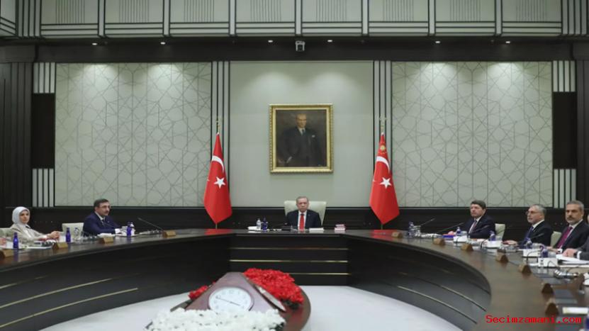 Cumhurbaşkanlığı Kabinesi, Cumhurbaşkanı Erdoğan Başkanlığında Toplandı