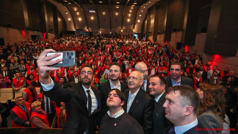 Chp Genel Başkanı Ve Cumhurbaşkanı Adayı Kemal Kılıçdaroğlu, Kılıçdaroğlu Gönüllüleri’yle Bir Araya Geldi